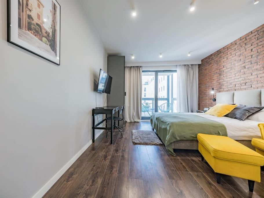 Hello Apartments Modern Industrial Browar Gdanski Bagian luar foto